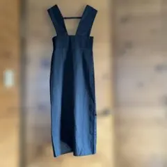 Louere ノースリーブロングワンピース黒