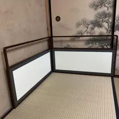 夏用 煤竹 風炉先屏風 茶道具 - メルカリ