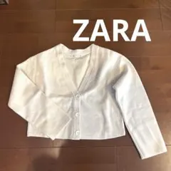 【新品未使用】ZARA ショート丈ニットカーディガン