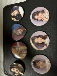 TWICEサナ、ジヒョ、ジョンウォンカンバッジ 7個セット