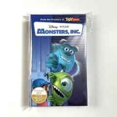 モンスターズインク シール ステッカー VHS VHS風 ディズニーストア