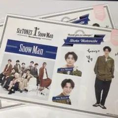 渡辺翔太　ステッカー　2枚セット