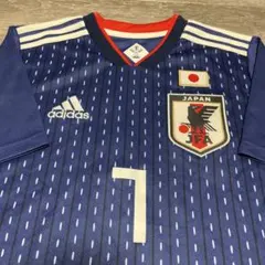 美品Adidasサッカー日本代表 7 SHIBASAKIユニフォーム 勝色160