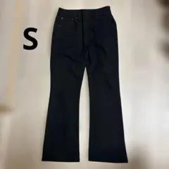 GU フレアデニム 黒のサムネイル