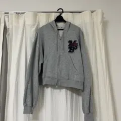 MSB My sugar babe グレー　ジップパーカー　Sサイズ