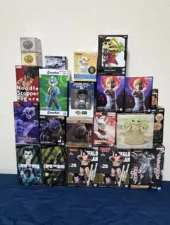 プライズフィギュアまとめ売り　ワンピース　NARUTO ヒロアカ　金木研　孫悟空 プライズフィギュアまとめ売り ワンピース NARUTO ヒロアカ 金木研