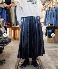 ニコアンド　メタリックスカート　新品未使用タグ無