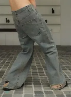 knuth marf / side line studs denimのサムネイル