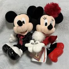 ディズニー シー 15周年 BBB ぬいぐるみバッジ ミッキー ミニー