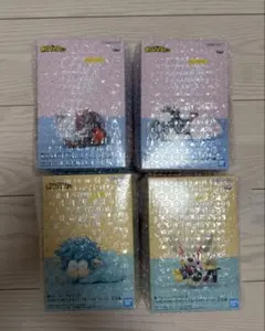 僕のヒーローアカデミア BANDAI Fluffy Puffy フィギュア4種