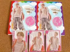 EXILE B HAPPY 小森隼 アクスタ2個フォトカ3枚