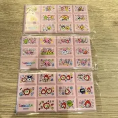 たまごっち　ちょこぶろっくしーる　3枚セット