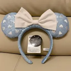 ディズニー ミニー カチューシャ 水色