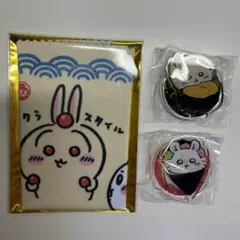 ちいかわ 寿司 うさぎ ラッコ モモンガ マルチクロス アクリルスタンド ガチャ