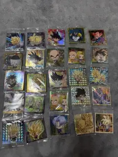 ドラゴンボールウエハースシール ステッカー 未開封25枚セットまとめ売り