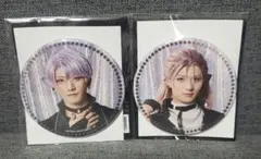 ミュージカル「刀剣乱舞」目出度歌誉花舞　十周年祝賀祭　村雲江　五月雨江　缶バッジ