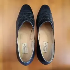 レディース パンプス ブラック 24cm