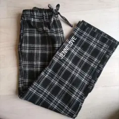 ジェニィラブ チェック パンツ