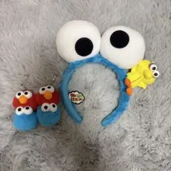 ユニバ セサミストリート カチューシャ