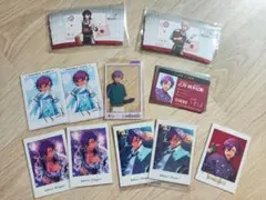 あんスタ アドニス セット 中国限定 紙類 鐳射卡票カード 缶バッジ