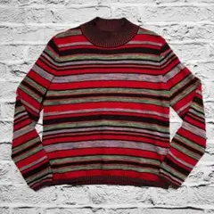 ウンガロ　シルク混　セーター　ニット　ｗ0325-0626-①-②　サイズL