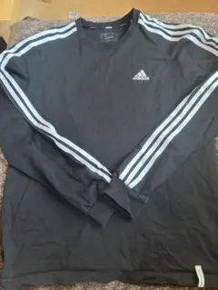 adidas 長袖Tシャツ ブラック