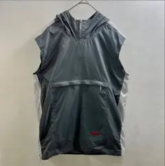 Vintage 00s ナイキ NIKE ナイロン ベスト フーディー H745