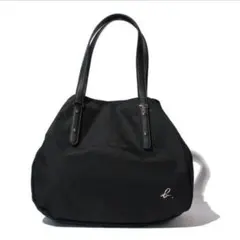 【agnesb.VOYAGE 】ナイロン レザー トートバッグ