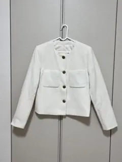 【美品】GU • ツイードジャケット• M