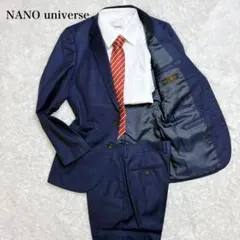 ✨カノニコ ✨ナノユニバース　セットアップ　スーツ　M ネイビー
