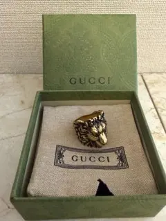 GUCCI ライオンヘッドリング
