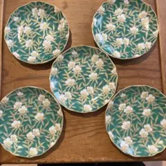 宇野千代　陶器皿　5セット