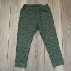 UNIQLO恐竜柄 リラックスフィット レギンス10分丈100cm