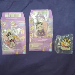 【一番くじ】鬼滅の刃 雷の兄弟 F賞 童磨 ばんちょうこう ヘアクリップ 3点