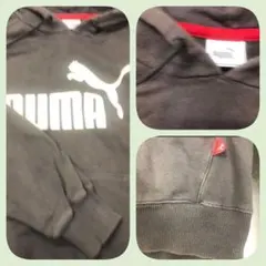 PA4060 プーマ PUMA パーカー sizeM グレー 古着