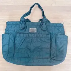 MARC　BY　MARCJACOBS ブラック ナイロン キルティング バッグ