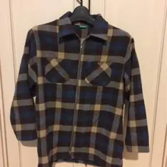 ベネトン チェックジャケット　廊ト