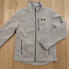 LLBean フリースジャケット S グレー