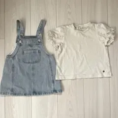 ベビー服 半袖Tシャツ　女の子まとめ売り　保育園　80