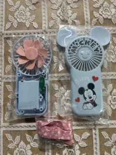 【新品・未使用】ミッキーハンディー扇風機　ゼクシィ付録