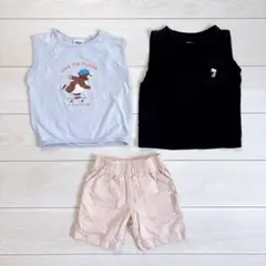 3点セット ブリーズ breeze 西松屋 トップス ズボン キッズ 110cm
