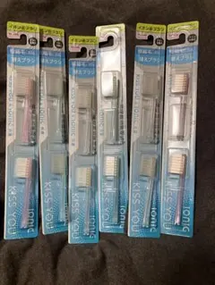 キスユー替えブラシイオン歯ブラシ極細やわらかめスリム12本セットKissyouのサムネイル