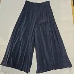 INKBEE プリーツワイドキュロットパンツ S