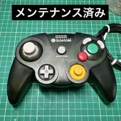 ゲームキューブ　コントローラー　ホリパッド　クリアブラック