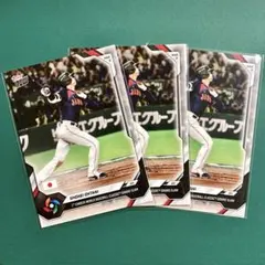 大谷翔平 Topps NOW 侍ジャパン WBC2026 3枚セット