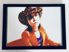 hide ポスター風アートフレーム ツアーパンフ切り抜き⑤ A4 額縁付き