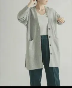 アーバンリサーチドアーズ　FORK&SPOON カーディガン　グレー　ニット