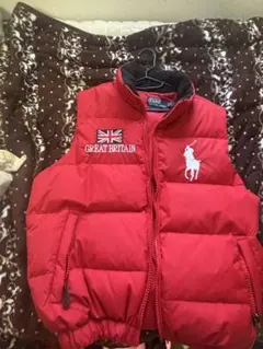 Polo by Ralph Lauren 赤 ダウンベスト