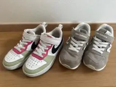 キッズ　スニーカー　ニューバランス　ナイキ