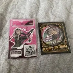 鳴海弦 アクリルスタンド&缶バッジ　2022 バースデー